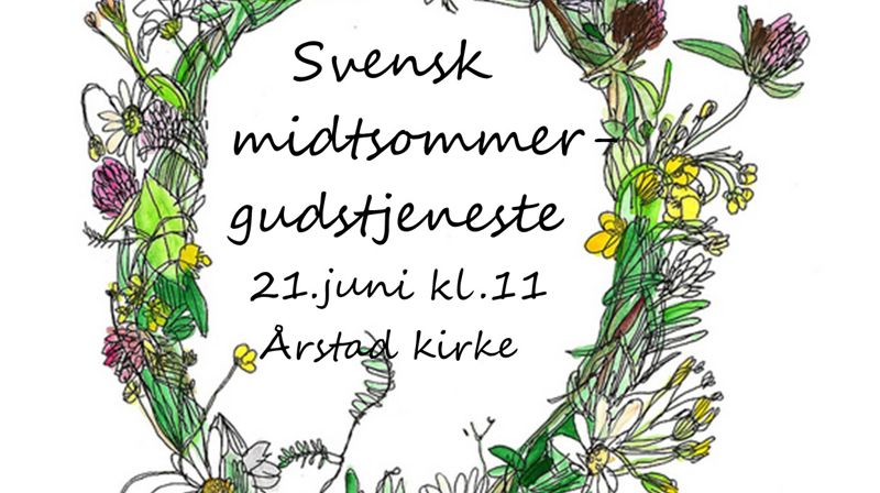 Midtsommergudstjeneste 21.juni kl.11