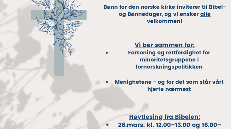 Åpen kirke 26.-27.03.25