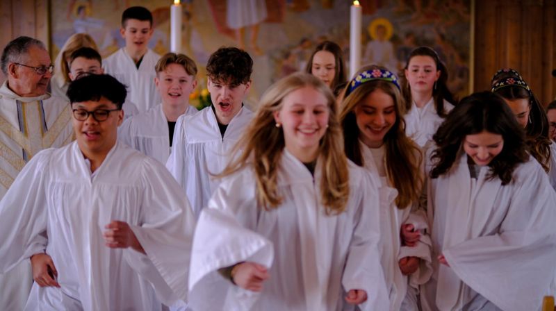 Konfirmanter på Svalbard - Foto Den norske kirke