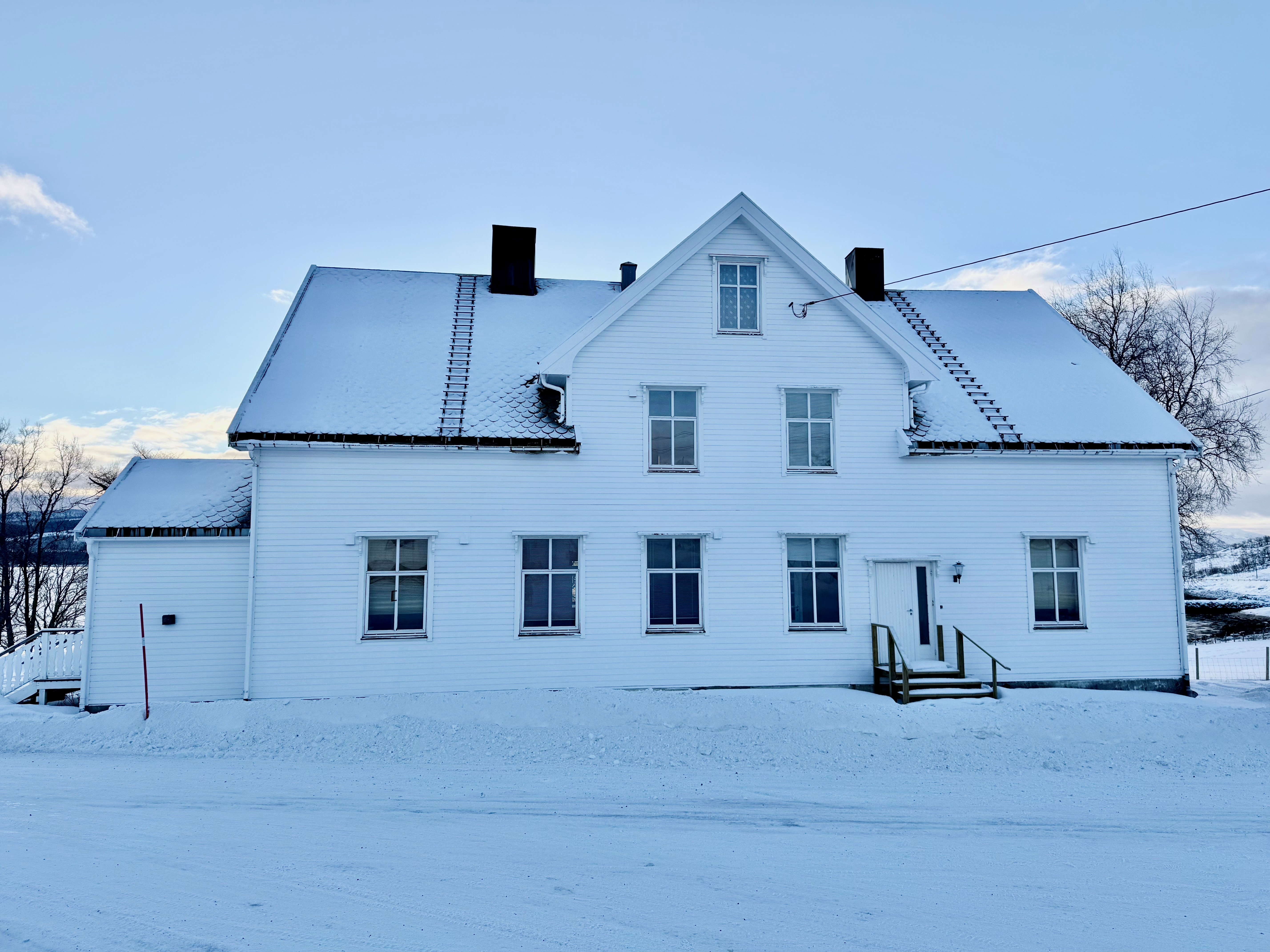 Ofoten prestegård vinteren 2026