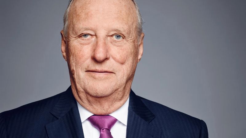 Kong Harald er død