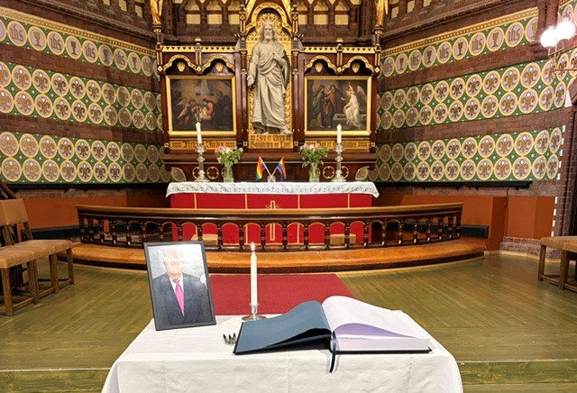 Kondolanseprotokoll i Paulus kirke