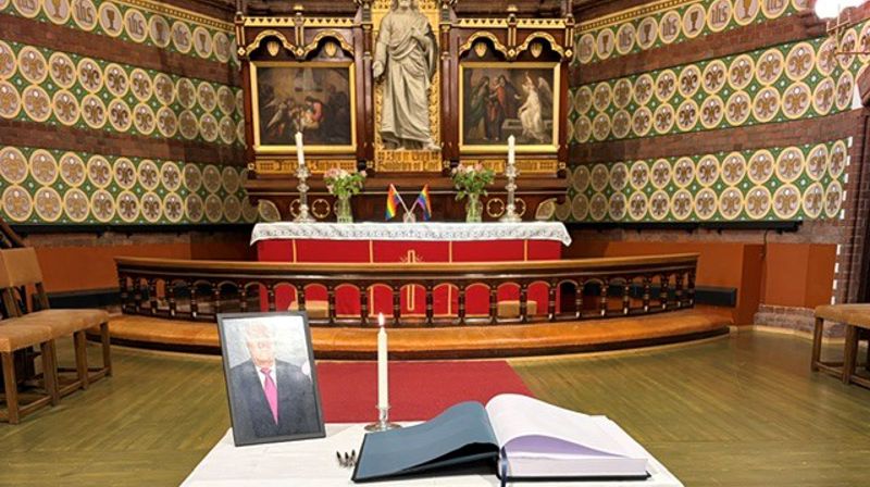 Kondolanseprotokoll i Paulus kirke