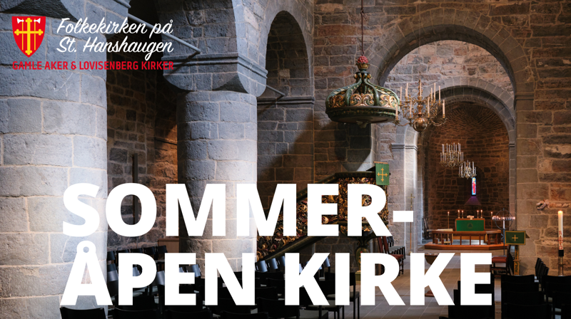 Sommeråpen kirke og kafé