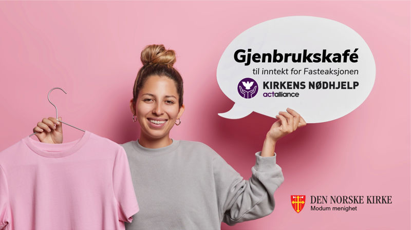Ta del i den sirkulære økonomien og støtt Kirkens Nødhjelp!