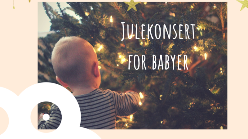 Velkommen til julekonsert for babysang 11. desember i Sagene kirke