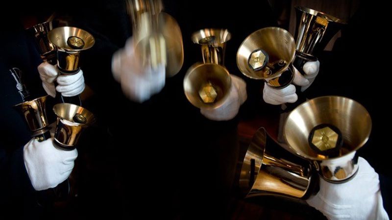 Besøk av "Klokkeklang"