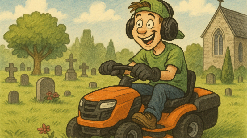 Sommerhjelp kirke og kirkegård