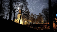 Asker kirke ved allehelgensdag