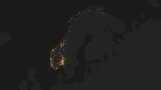 Tente lys på Den norske kirkes digitale bønnevegg (skjermbilde fra kirken.no/be)