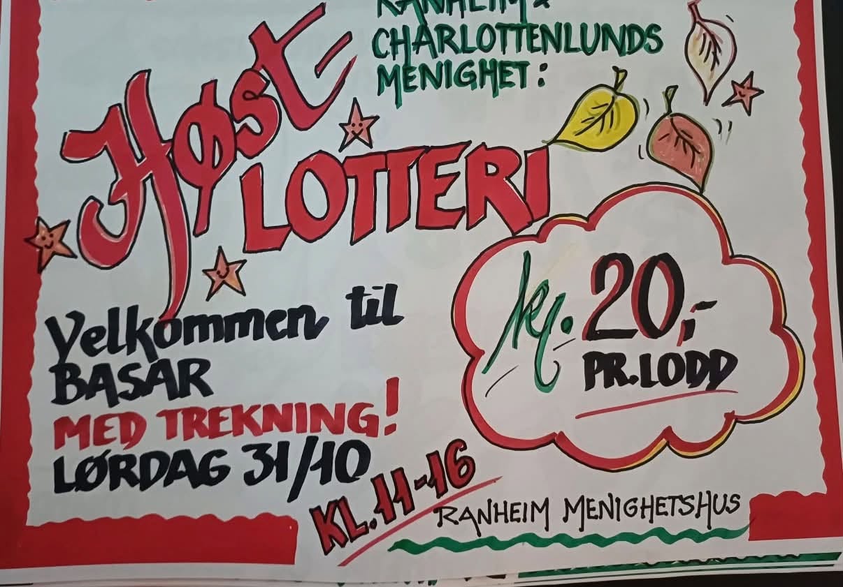 Velkommen til høstbasar 2026!