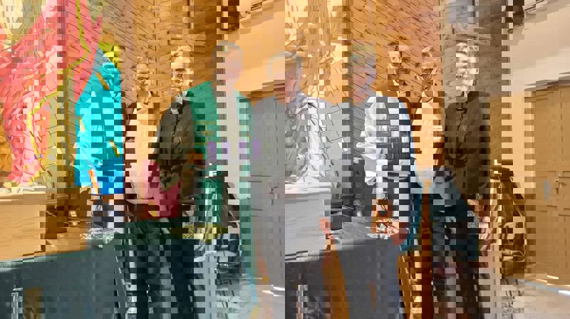 Ashraf Tannous, Eilert Rostrup og Guri Riksaasen