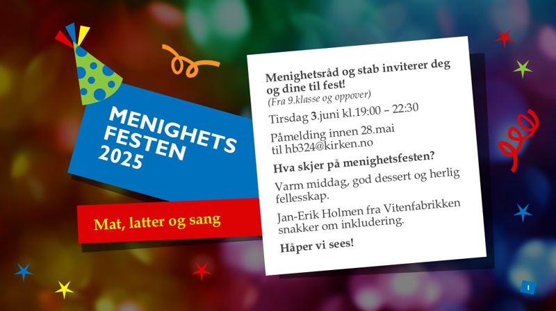 Menighetsfesten 2025!