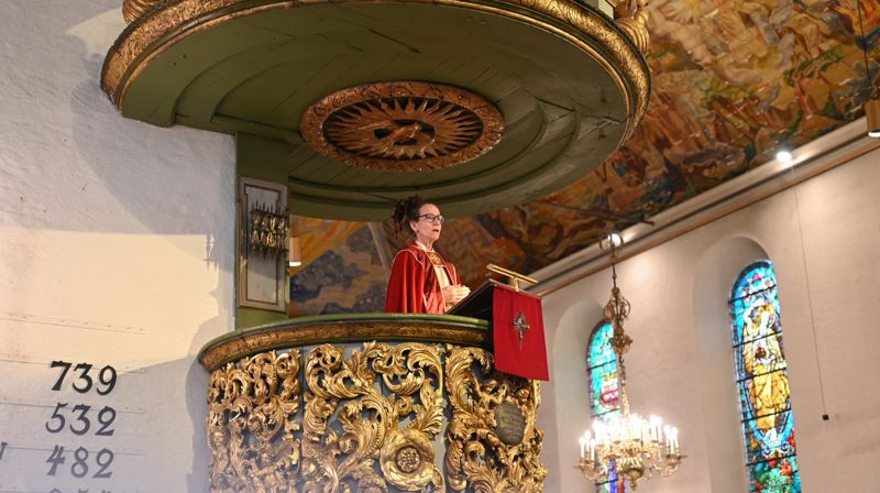 Sunniva Gylver er vigslet til biskop i Oslo domkirke. Foto: Den norske kirke.