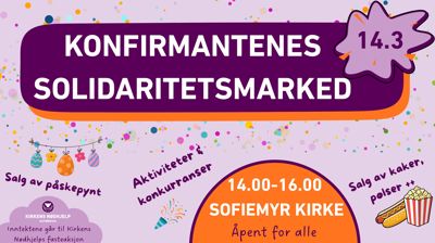 Solidaritetsmarked lørdag 14. mars