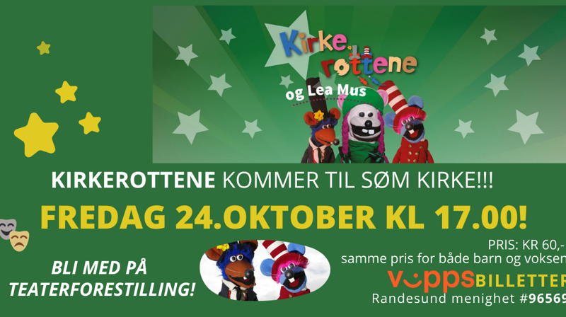 Velkommen til teater i Søm kirke