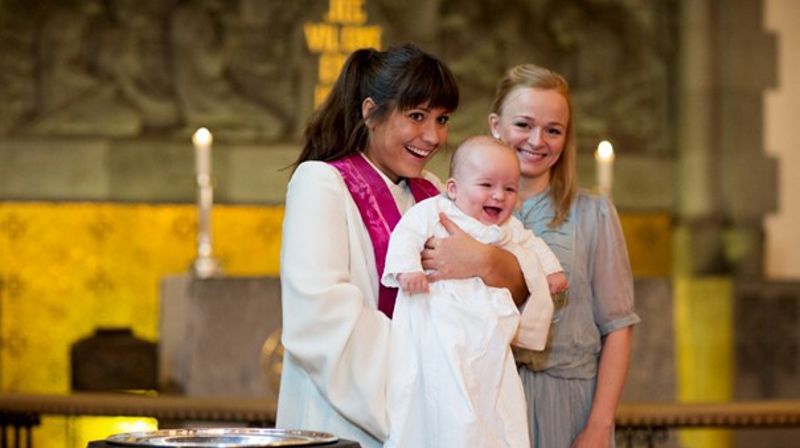 Drop-in-dåp i Frogner kirke