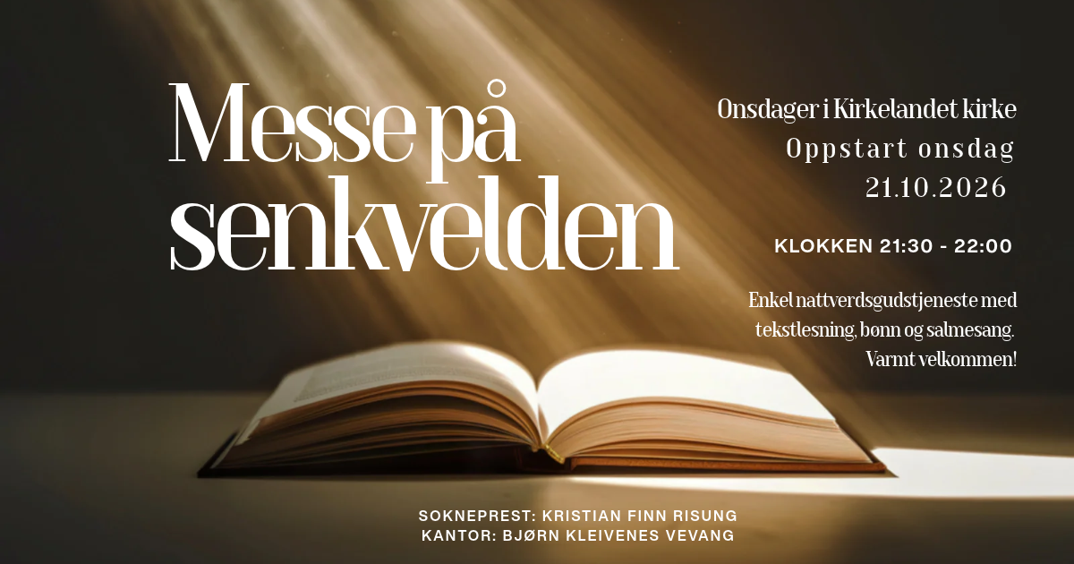 Messe på senkvelden