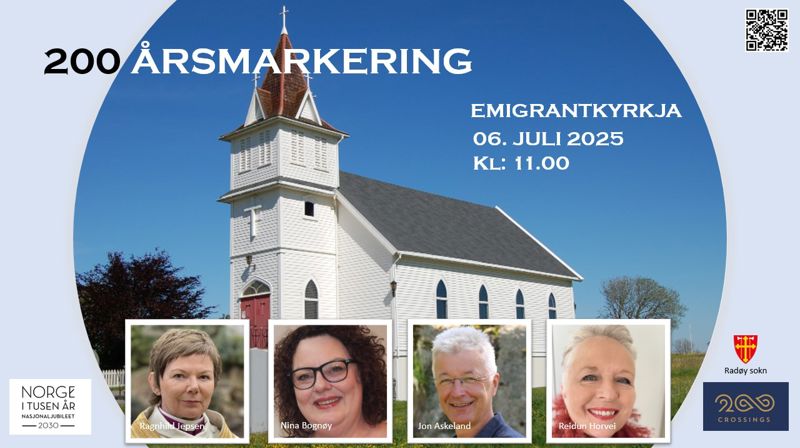 200 årsmarkering i Emigrantkyrkja