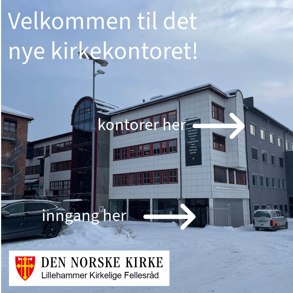 Velkommen til det nye Kirkekontoret