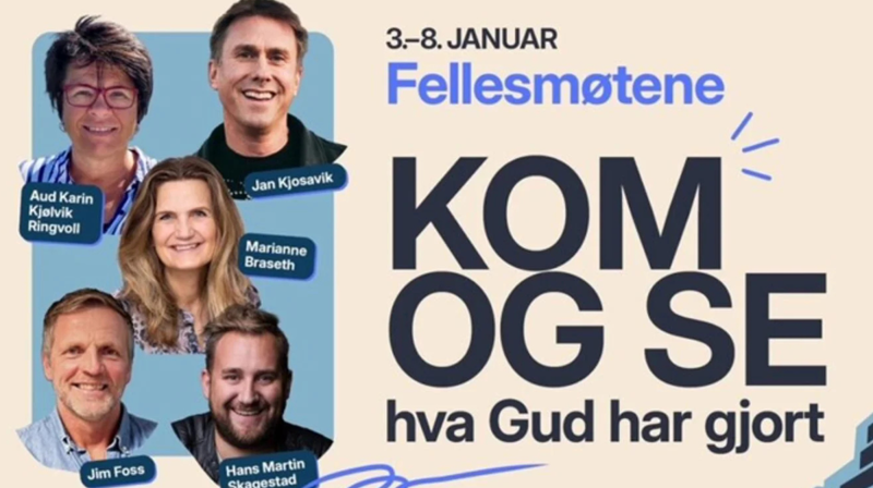 FELLESMØTENE 3. - 8. januar