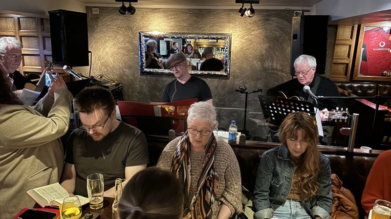 Fra forrige "Salmer på pub" i vår