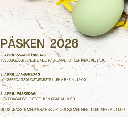 Velkommen til kirken i påsken