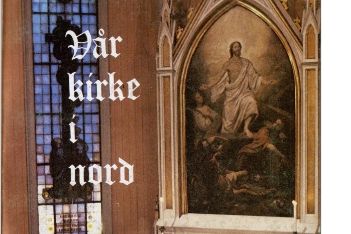 Vigslingen av Arvid Halgeir Nergård til biskop i Nord-Hålogaland i Tromsø domkirke søndag 9. desember 1979. Foto: Eivind Vorland