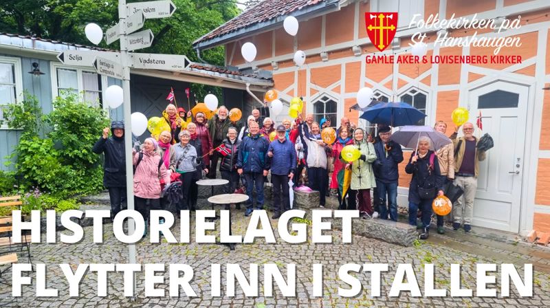Historielaget flytter inn i Stallen