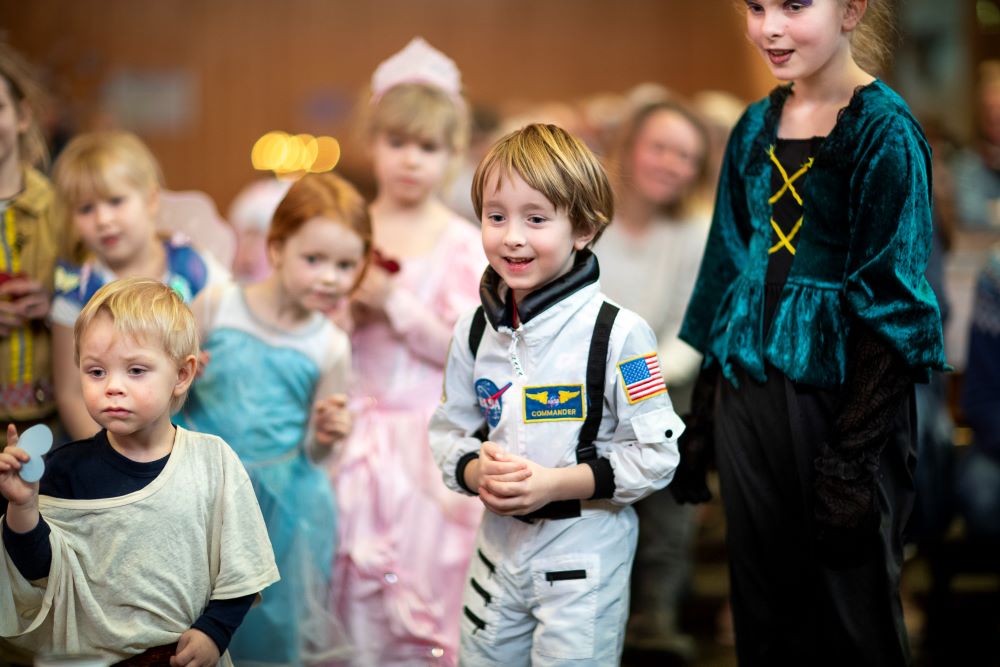 Karnevalsgudstjeneste på søndag!