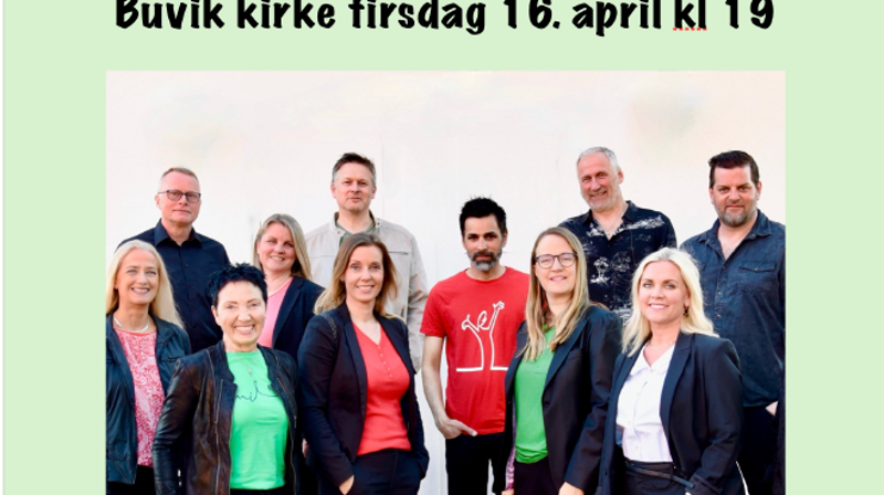 Konsert Trondheim Gospelkor med Band