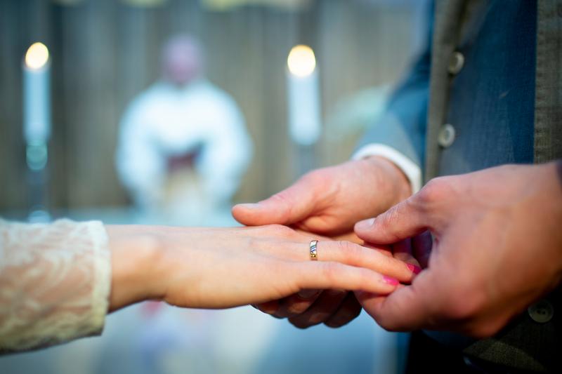 Foto fra vielse: Bo Mathisen