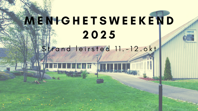 Menighetsweekend 2025