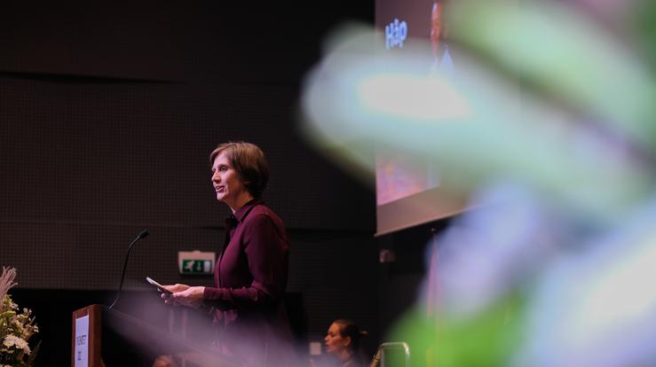 Barne- og familieminister Kjersti Toppe har ansvar for tros- og livssynsfeltet. Foto: Den norske kirke