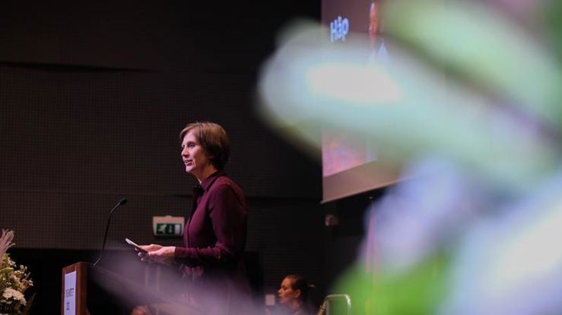 Barne- og familieminister Kjersti Toppe har ansvar for tros- og livssynsfeltet. Foto: Den norske kirke