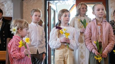 Påsken i kyrkjene i Øygarden