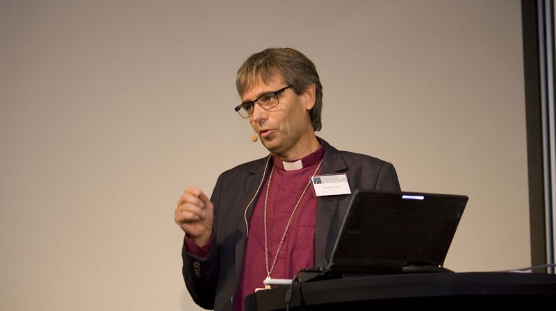 Biskop Stein Reinertsen under Stiftsdagene 2016. (Foto: Dag Kvarstein).