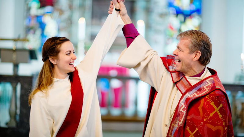 Søknad til biskop om liturgiske klær