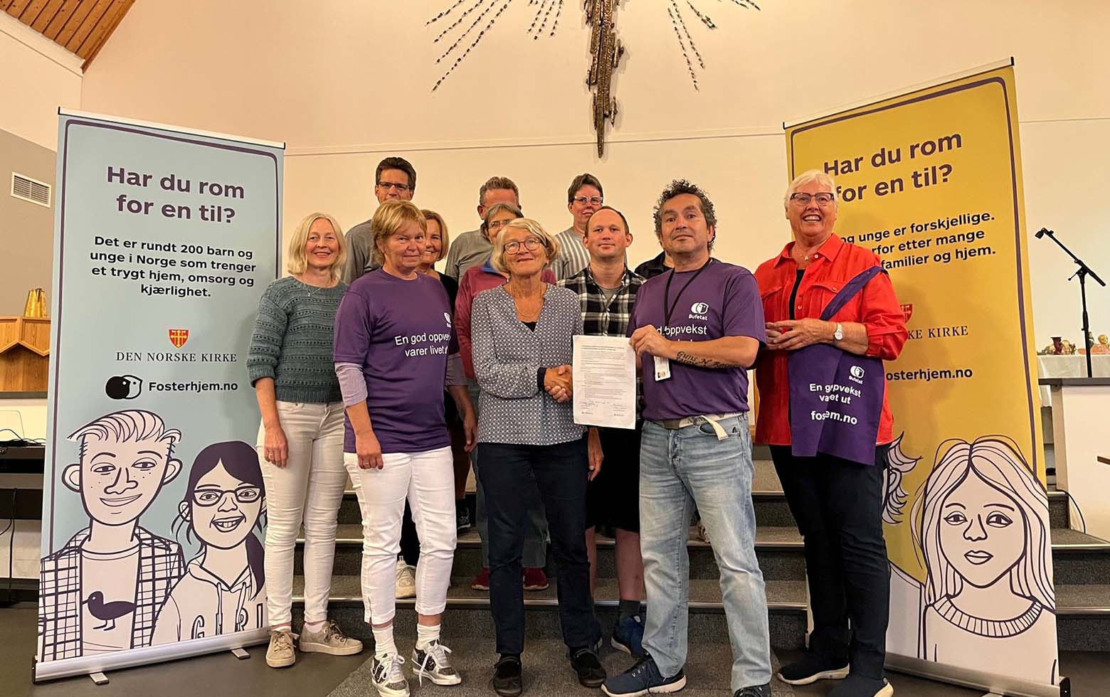 Ambassadøravtale med Hisøy menighet