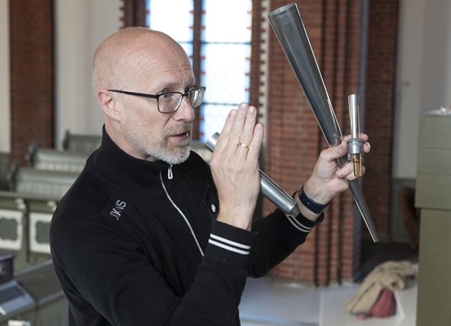 Kantor Tim Harry Blomberg. Foto Åsmund Aarvik