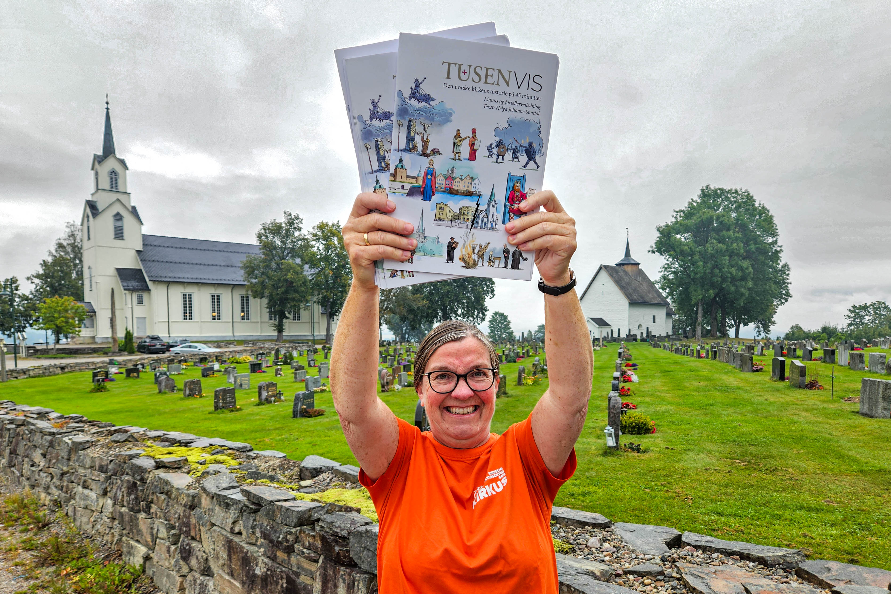 Daglig leder av Kirkelig kultursenter Sør, Grete Hasselgård Sele. (Foto Signe Vreim Østtveit)