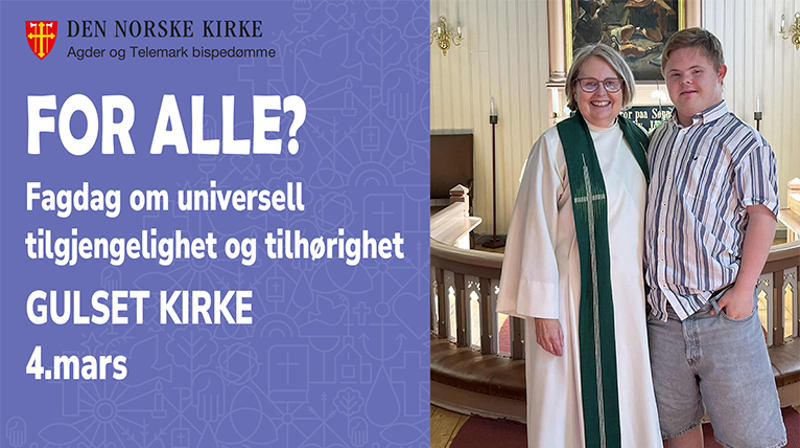 FOR ALLE? - En viktig fagdag om universell tilgjengelighet