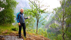 Tidlegare prost i Ytre Sogn og Nordhordland, Geir Sørebø, er å treffa på nettet kvar helg med tankar før søndagen ute frå naturen ein stad.