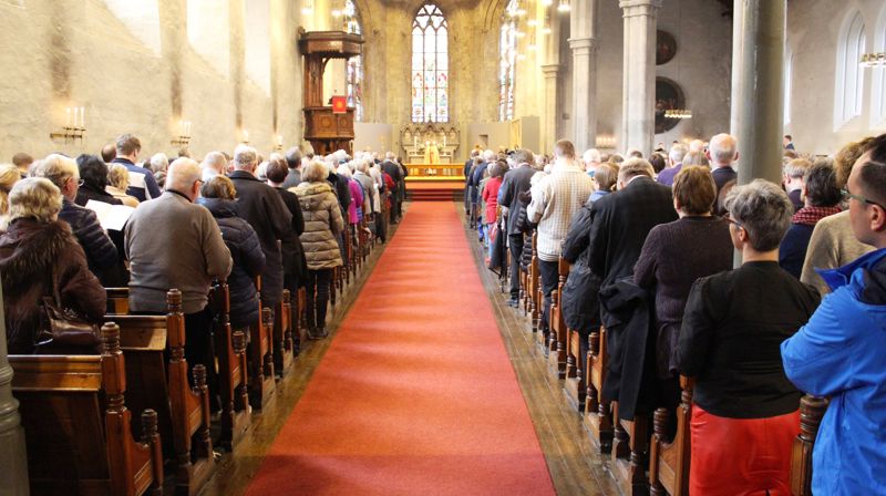 Avskilsgudsteneste for biskop Halvor 20. november