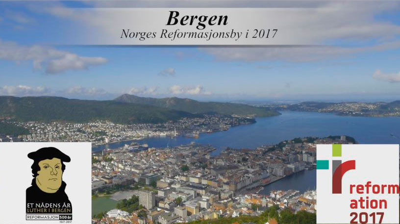 Bergen er Noregs reformasjonsby i 2017.