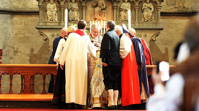 Ragnhild Jepsen vart vigsla til biskop i Bjørgvin 16. april. Foto: Gyrid Cecilie Nygaard