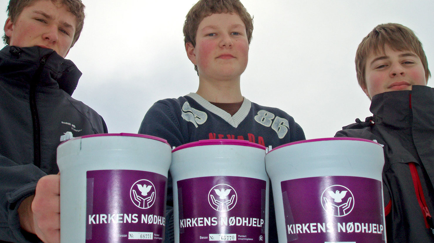 Innsamlingsaksjon i Fjaler. Foto: Knut Arne Kummeneje