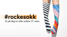 Fredag 21. mars kan du markera verdsdagen for Downs syndrom ved å ta på deg to ulike sokkar.