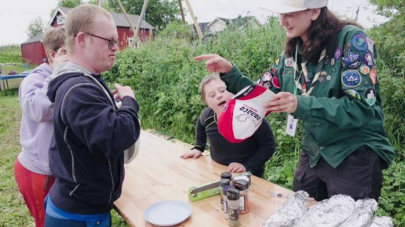 Frå filmen De makalause