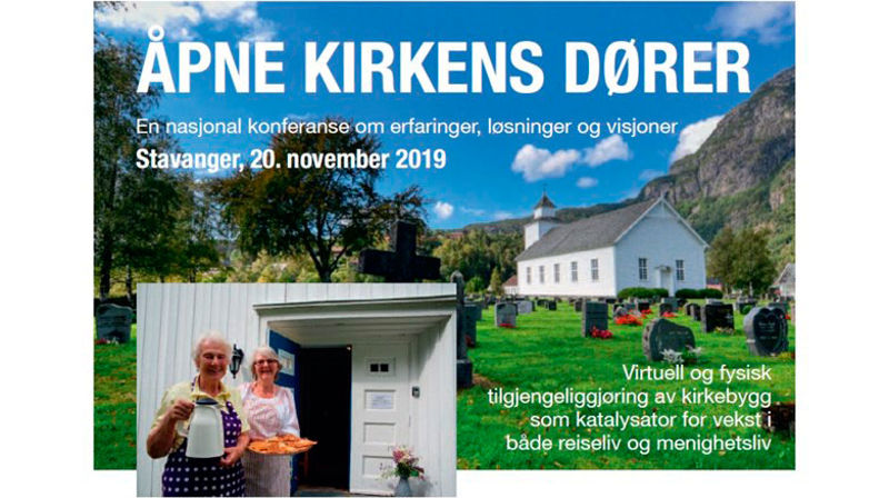 Bli med på konferansen "Åpne kirkens dører!"